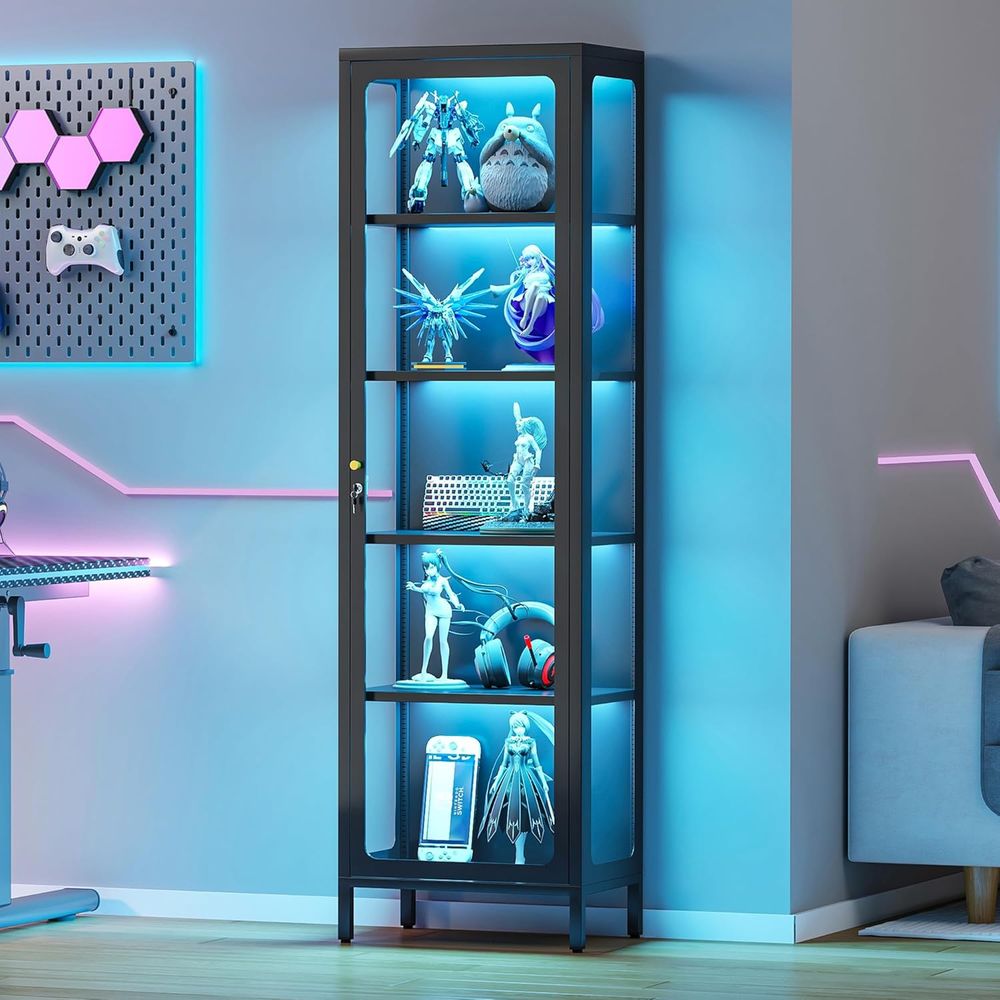 Collectible Collection - 69 glazen vitrinekast met slot en