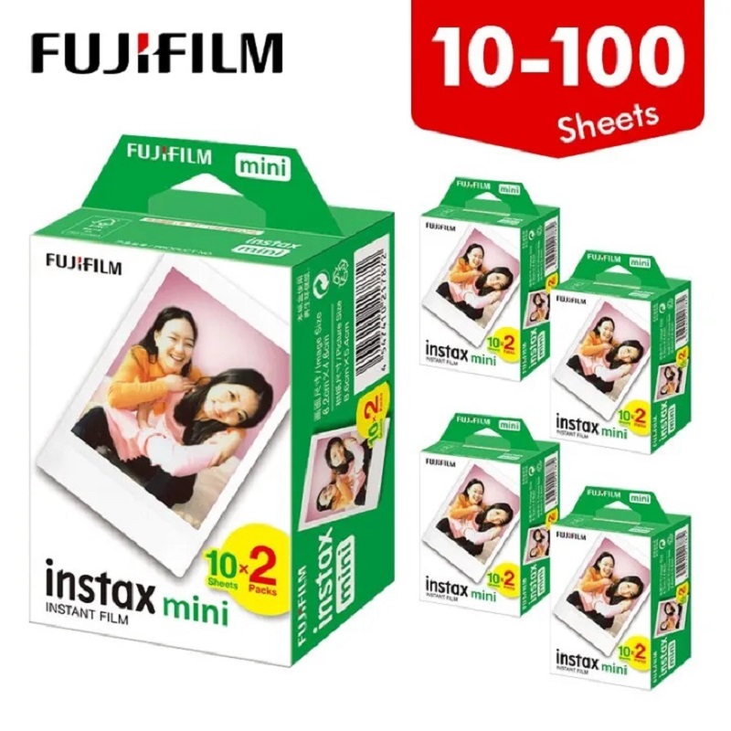 Instant Film Pack - Fujifilm Instax Mini-film, witte rand, 10,