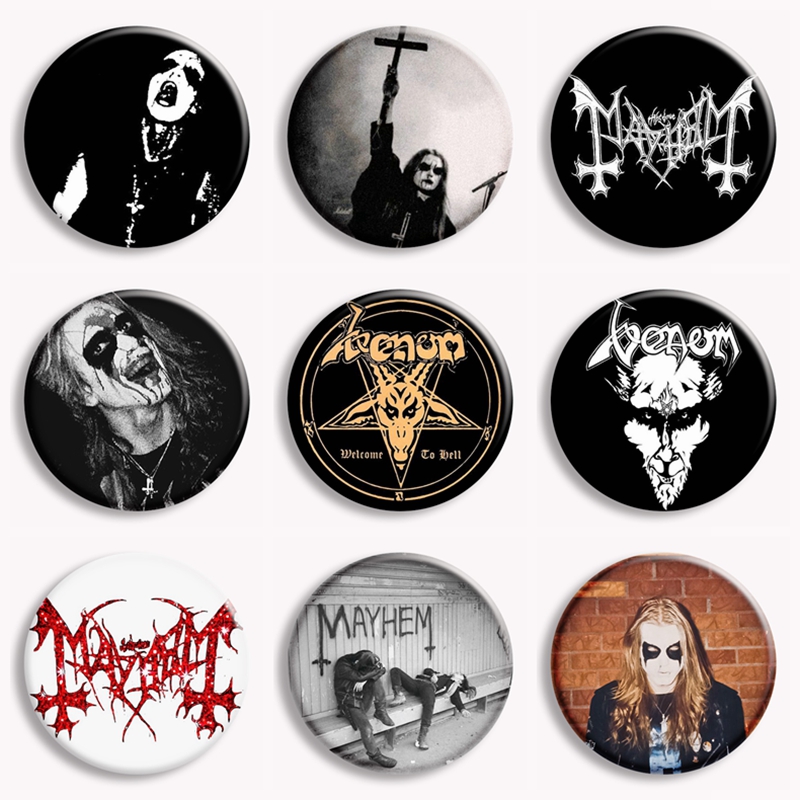 Rock Mayhem Band Zachte Knop P - Vintage Collectible Jewelry recensie en prijs