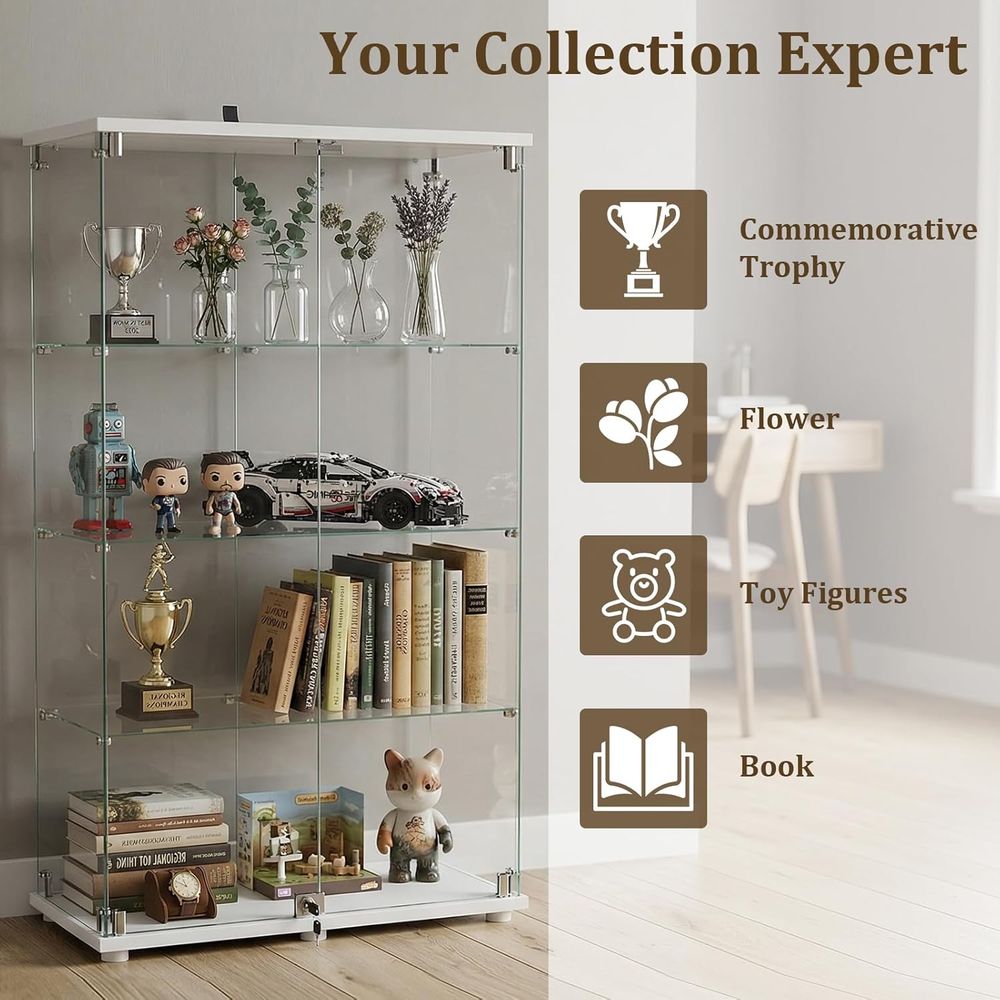 Vitrinekast van gehard glas, 4 - Collectible Collection recensie en prijs