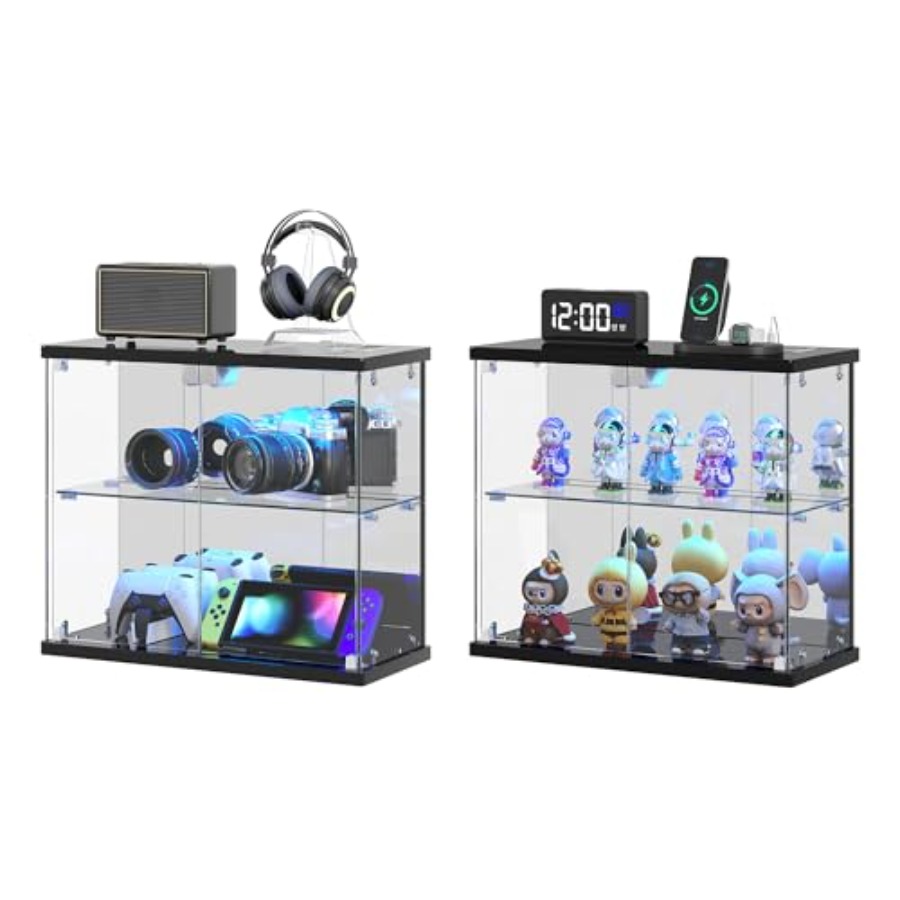 2-delige glazen vitrine met LE - Collectible Collection recensie en prijs