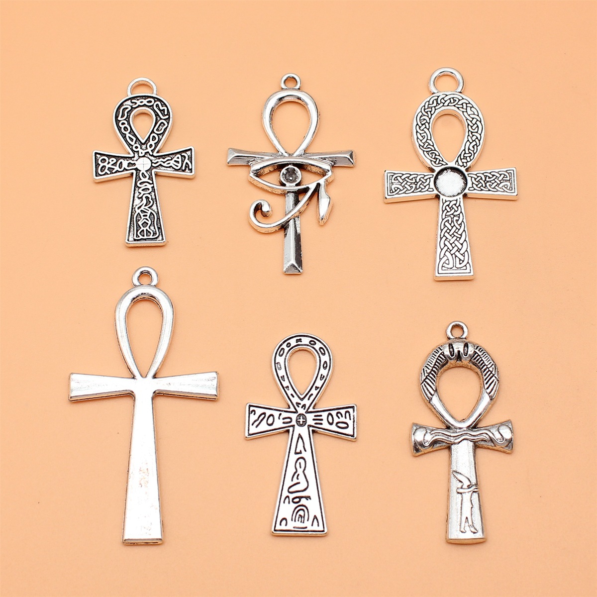 6 stks Antiek Zilver Kleur Sle - Vintage Collectible Jewelry recensie en prijs