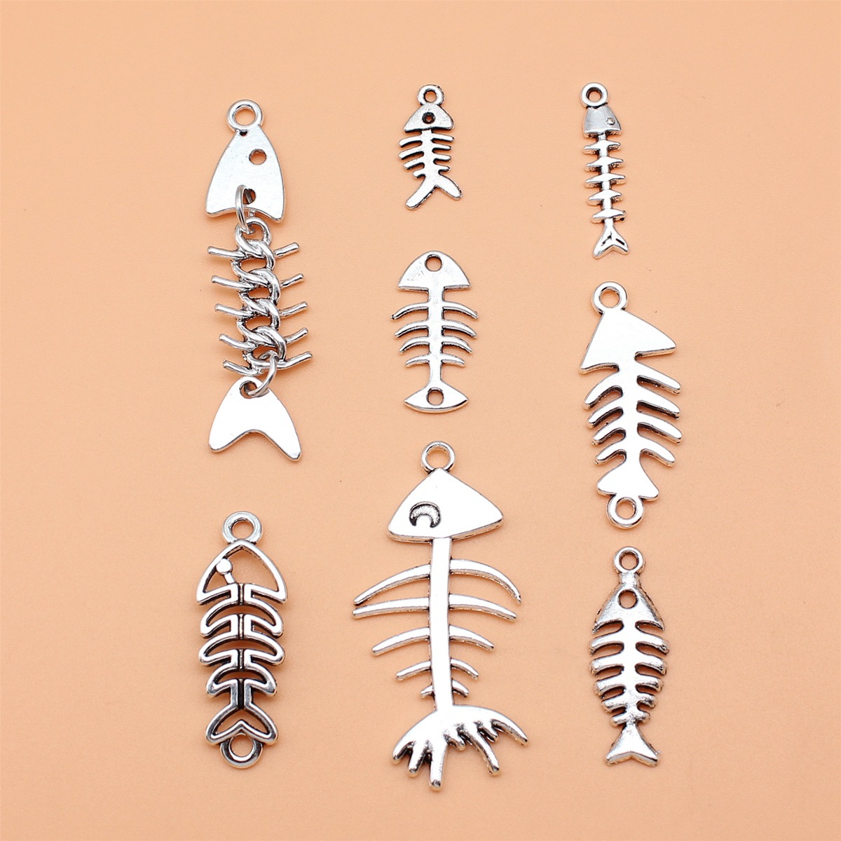 8 stuks antiek zilver kleur vi - Vintage Collectible Jewelry recensie en prijs